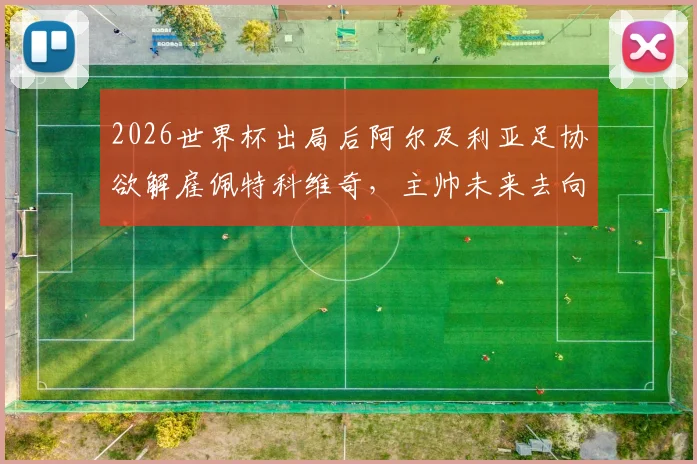 2026世界杯出局后阿尔及利亚足协欲解雇佩特科维奇，主帅未来去向与球队重建计划分析